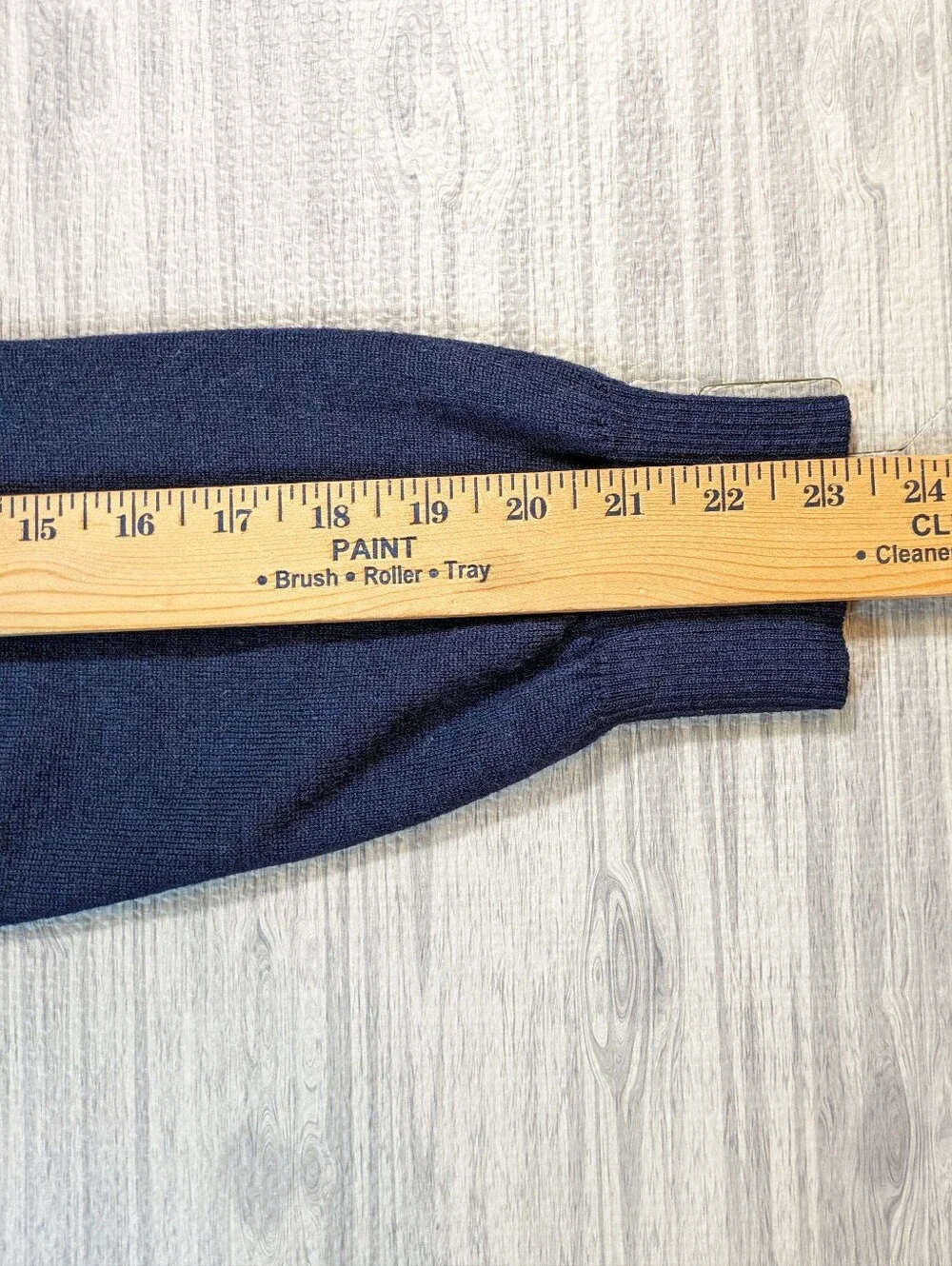 Jack Stone Thomas Dean Extra Fine Merino Wool V-neck Sweater Preppy Casual L